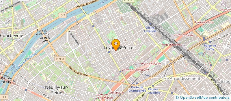 localisation de l'entreprise MONSIEUR NICOLAS TARNAUD à LEVALLOIS-PERRET