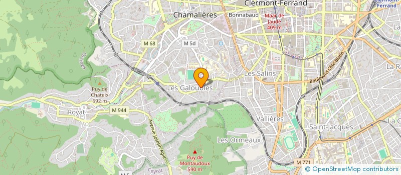 localisation de l'entreprise MONSIEUR NICOLAS TARTRY à CHAMALIERES