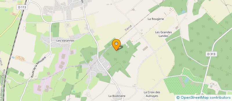 localisation de l'entreprise MONSIEUR NICOLAS TAUDON  RIVES-DU-LOIR-EN-ANJOU