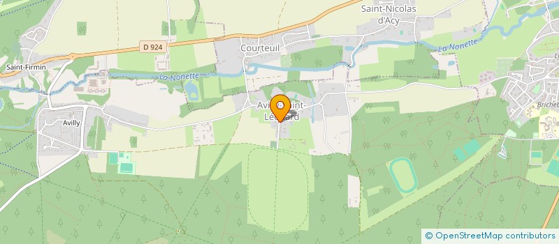 localisation de l'entreprise MONSIEUR NICOLAS TAVERNIER  AVILLY-SAINT-LEONARD