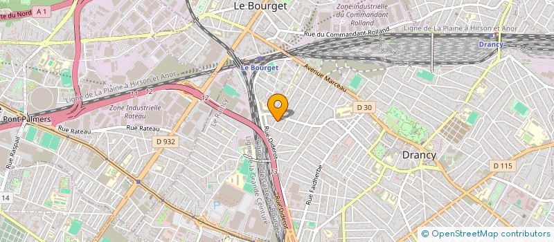 localisation de l'entreprise MONSIEUR NICOLAS TAVERNIER à DRANCY