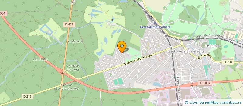 localisation de l'entreprise MONSIEUR NICOLAS TEIXEIRA MIGUEL  GRETZ-ARMAINVILLIERS