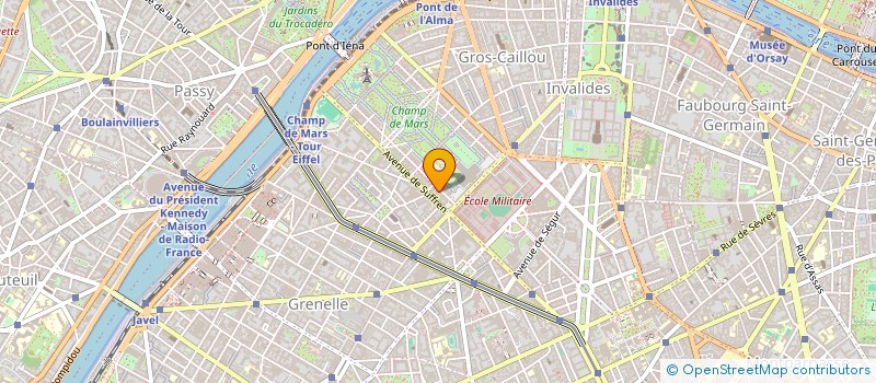 localisation de l'entreprise MONSIEUR NICOLAS TENAILLE D ESTAIS à PARIS