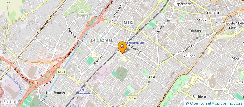 localisation de l'entreprise MONSIEUR NICOLAS TENEUR à CROIX