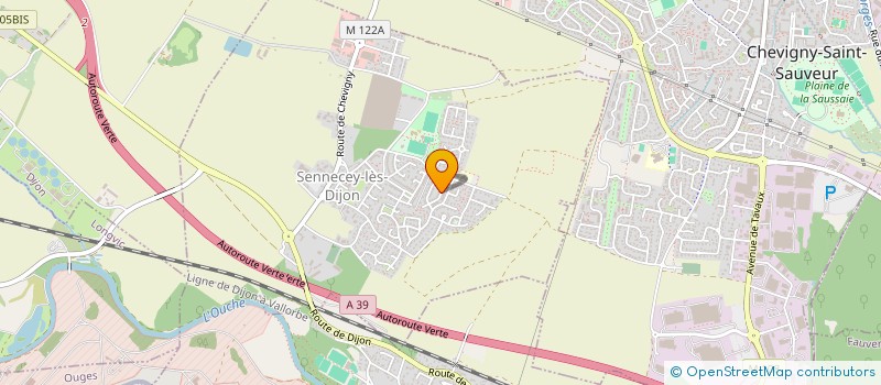 localisation de l'entreprise MONSIEUR NICOLAS TERRIER  SENNECEY-LES-DIJON