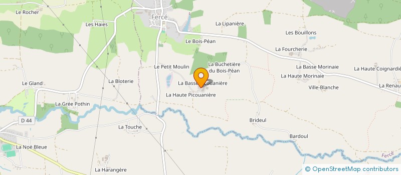 localisation de l'entreprise MONSIEUR NICOLAS TESSIER  FERCE