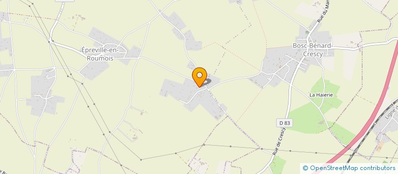 localisation de l'entreprise MONSIEUR NICOLAS TESSIER  FLANCOURT-CRESCY-EN-ROUMOIS