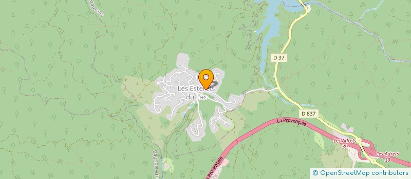 localisation de l'entreprise MONSIEUR NICOLAS THEBAULT  MONTAUROUX