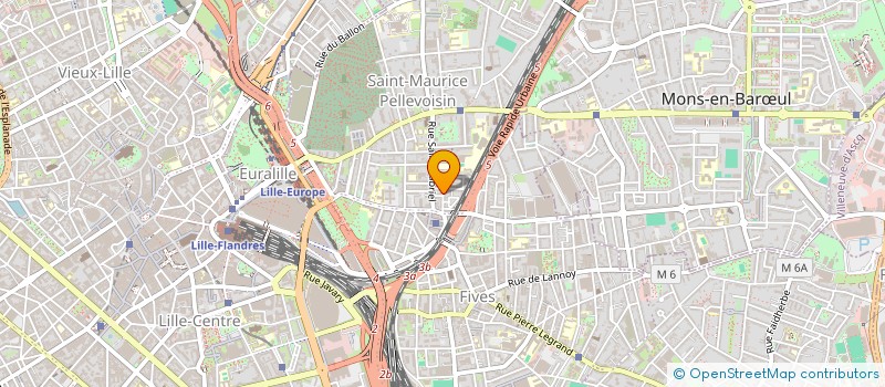 localisation de l'entreprise MONSIEUR NICOLAS THELLIER à LILLE