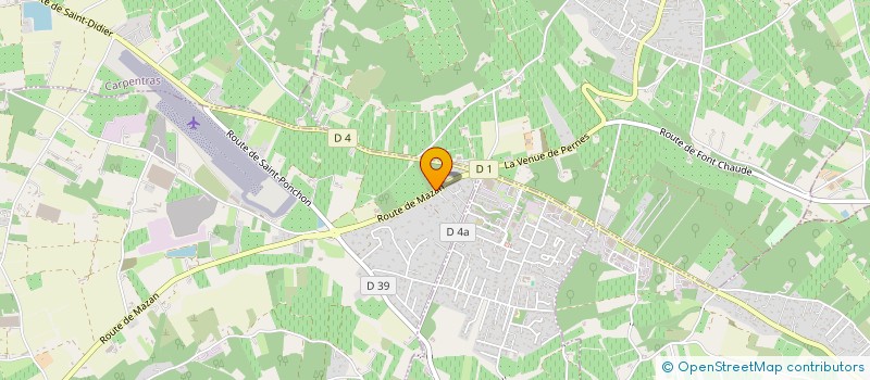 localisation de l'entreprise MONSIEUR NICOLAS THER  PERNES-LES-FONTAINES