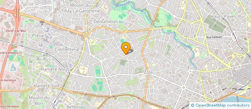 localisation de l'entreprise MONSIEUR NICOLAS THIBAULT  NANTES