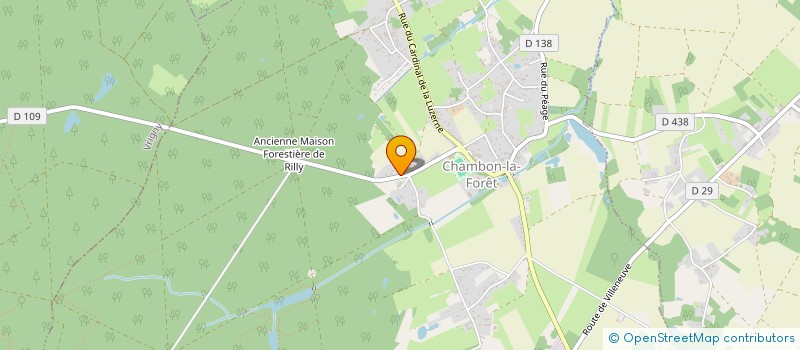 localisation de l'entreprise MONSIEUR NICOLAS THIERCELIN à CHAMBON-LA-FORET