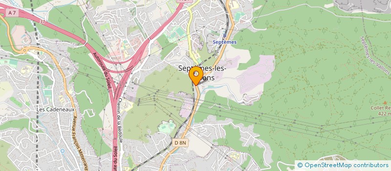 localisation de l'entreprise MONSIEUR NICOLAS THIERRY PEQUIN à SEPTEMES-LES-VALLONS