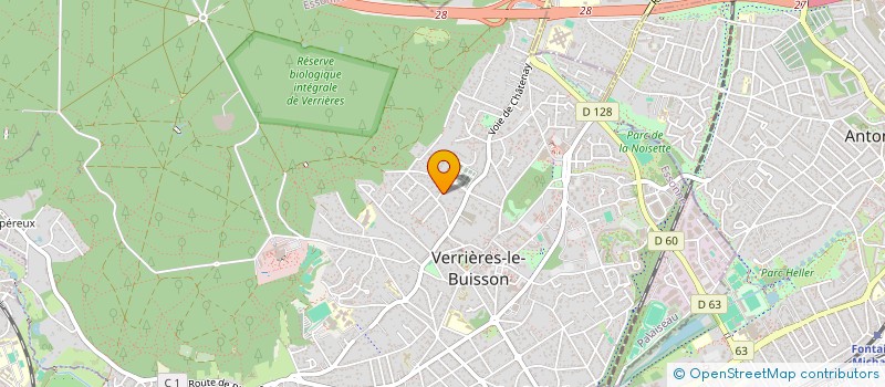 localisation de l'entreprise MONSIEUR NICOLAS THIMONIER à VERRIERES-LE-BUISSON