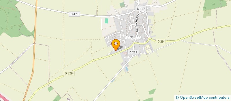localisation de l'entreprise MONSIEUR NICOLAS THOER  SERGINES