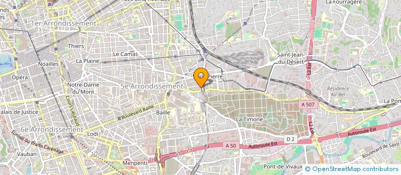 localisation de l'entreprise MONSIEUR NICOLAS THOMAS à MARSEILLE