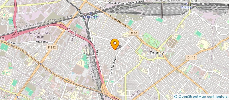 localisation de l'entreprise MONSIEUR NICOLAS THOMAS à DRANCY