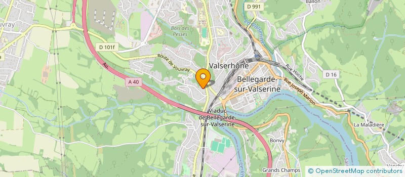 localisation de l'entreprise MONSIEUR NICOLAS THOMAS à VALSERHONE