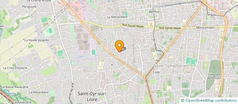 localisation de l'entreprise MONSIEUR NICOLAS THOMAS  SAINT-CYR-SUR-LOIRE