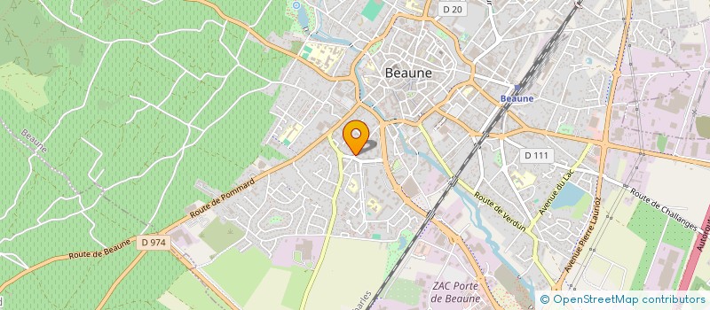 localisation de l'entreprise MONSIEUR NICOLAS THOMASSIN à BEAUNE