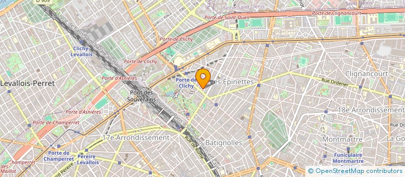 localisation de l'entreprise MONSIEUR NICOLAS THOUZEAU  PARIS