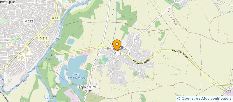 localisation de l'entreprise MONSIEUR NICOLAS TIAILLE  PERIGNAT-SUR-ALLIER