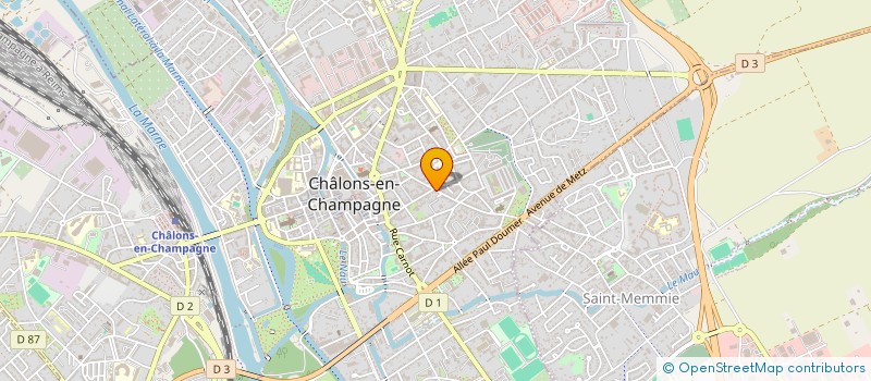 localisation de l'entreprise MONSIEUR NICOLAS TIEDREZ à CHALONS-EN-CHAMPAGNE
