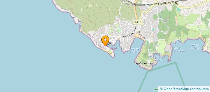 localisation de l'entreprise MONSIEUR NICOLAS TILLET à MARTIGUES