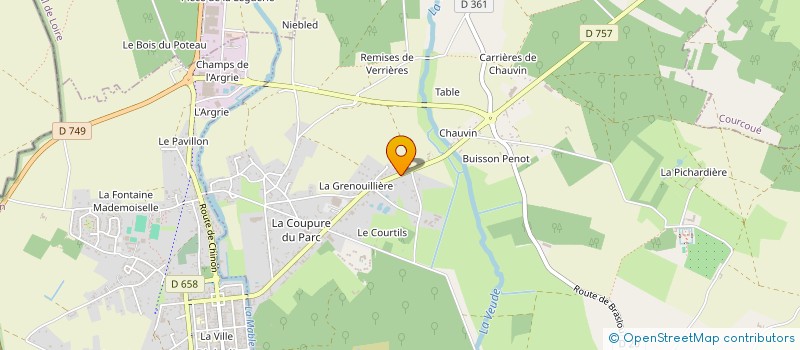 localisation de l'entreprise MONSIEUR NICOLAS TITOUKH  CHAVEIGNES