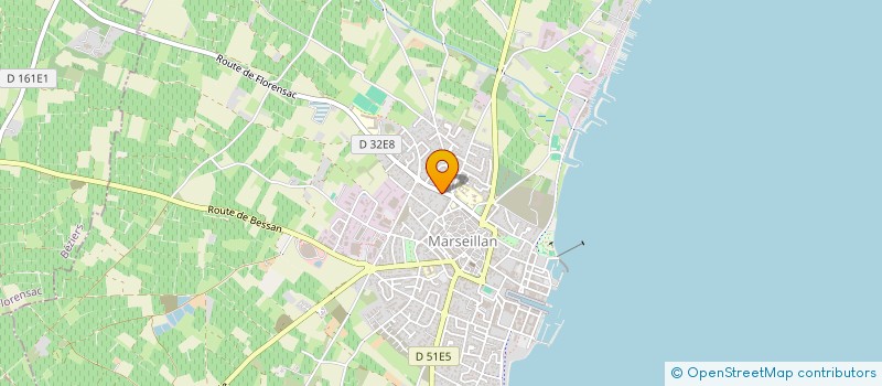 localisation de l'entreprise MONSIEUR NICOLAS TOBAL à MARSEILLAN