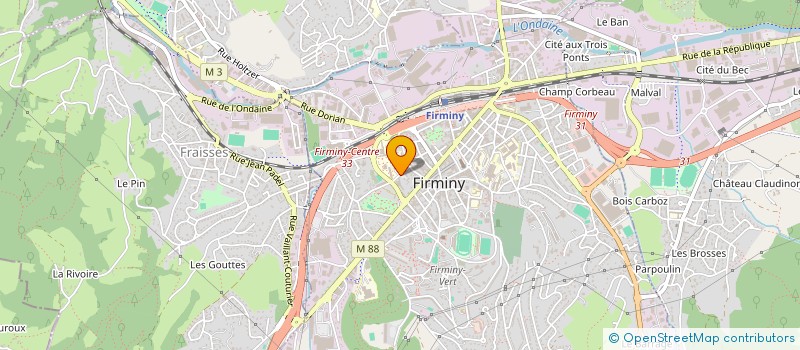 localisation de l'entreprise MONSIEUR NICOLAS TOBAL SEGHIR  FIRMINY