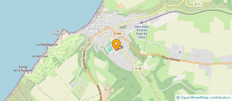 localisation de l'entreprise MONSIEUR NICOLAS TOCQUEVILLE  ETRETAT