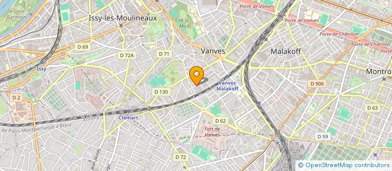 localisation de l'entreprise MONSIEUR NICOLAS TODOROVIC à VANVES
