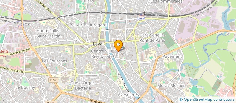 localisation de l'entreprise MONSIEUR NICOLAS TOLLEC à LAVAL