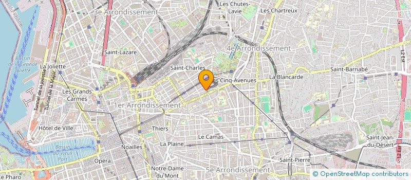 localisation de l'entreprise MONSIEUR NICOLAS TOMEY BOZO à MARSEILLE