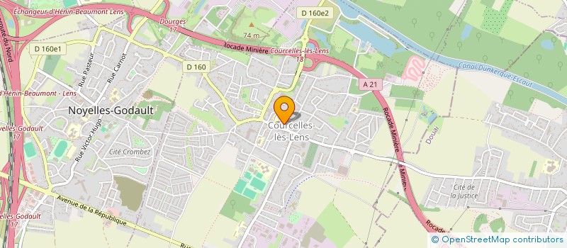 localisation de l'entreprise MONSIEUR NICOLAS TONNERRE  BESSEGES