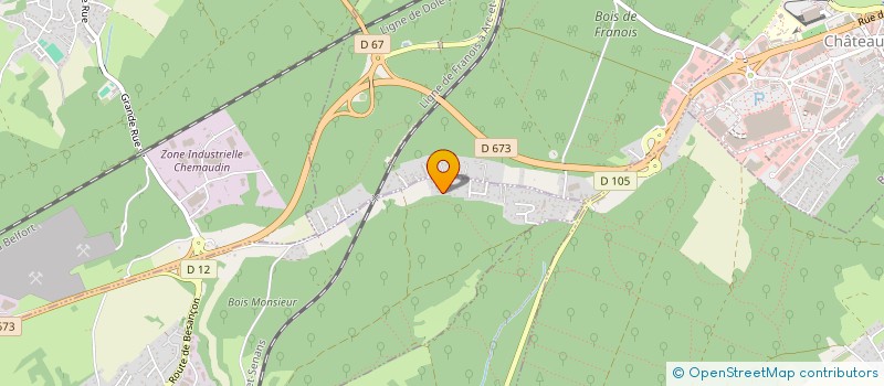 localisation de l'entreprise MONSIEUR NICOLAS TORDI  GRANDFONTAINE