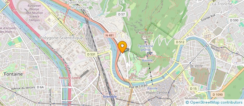 localisation de l'entreprise MONSIEUR NICOLAS TORRES à GRENOBLE