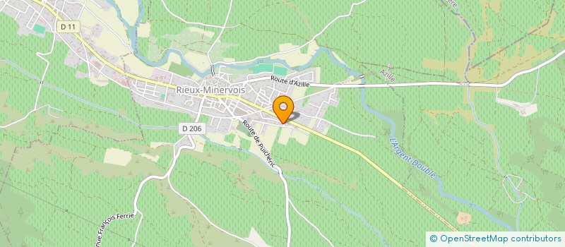 localisation de l'entreprise MONSIEUR NICOLAS TORRES  RIEUX-MINERVOIS