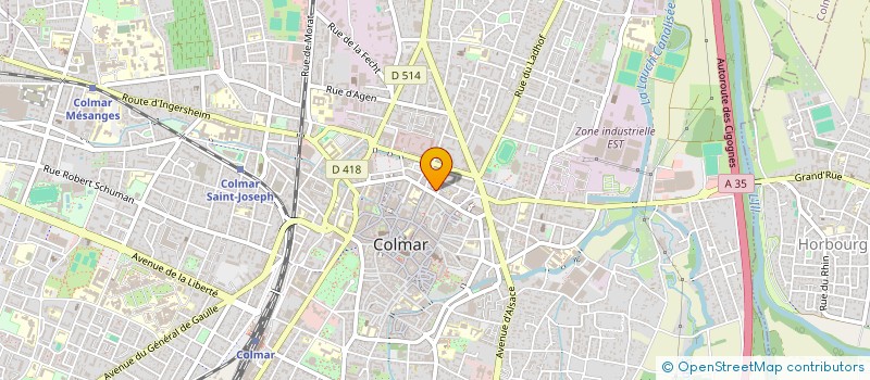 localisation de l'entreprise MONSIEUR NICOLAS TORRES-GIMENO  COLMAR