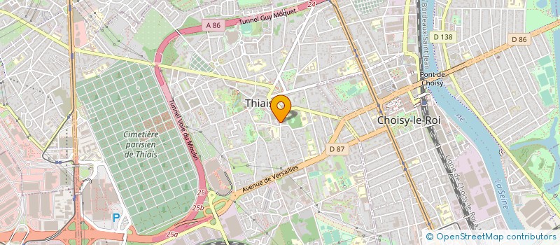 localisation de l'entreprise MONSIEUR NICOLAS TORTOLANI à THIAIS