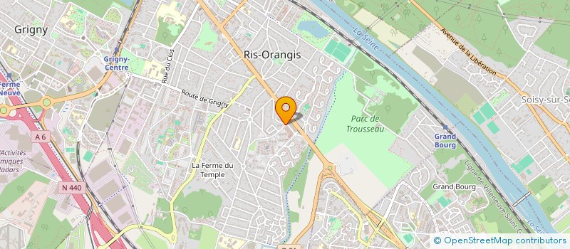 localisation de l'entreprise MONSIEUR NICOLAS TOUCHARD à RIS-ORANGIS