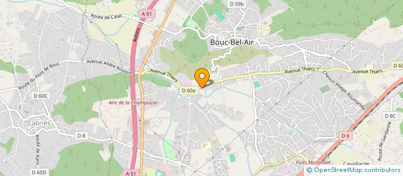 localisation de l'entreprise MONSIEUR NICOLAS TOURLAND à BOUC-BEL-AIR