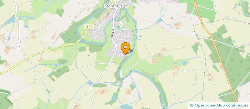 localisation de l'entreprise MONSIEUR NICOLAS TOURNEUX à MONTREVAULT-SUR-EVRE