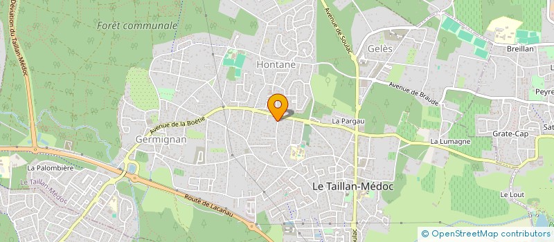 localisation de l'entreprise MONSIEUR NICOLAS TOUROUL-CHEVALERIE  LE TAILLAN-MEDOC