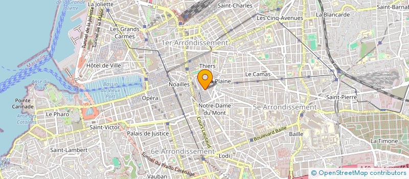 localisation de l'entreprise MONSIEUR NICOLAS TOUTAIN à MARSEILLE