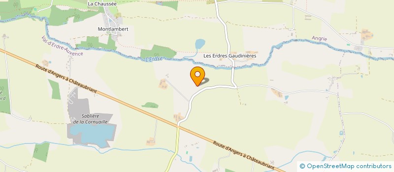 localisation de l'entreprise MONSIEUR NICOLAS TOUZAINT à BECON-LES-GRANITS