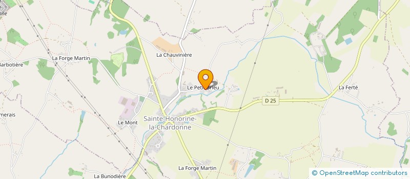 localisation de l'entreprise MONSIEUR NICOLAS TOUZE à SAINTE-HONORINE-LA-CHARDONNE