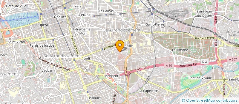 localisation de l'entreprise MONSIEUR NICOLAS TRECHEREL à MARSEILLE