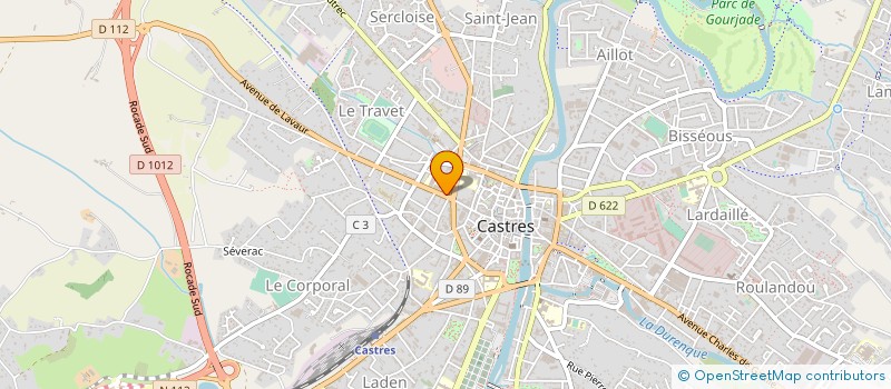 localisation de l'entreprise MONSIEUR NICOLAS TREMOULET  CASTRES